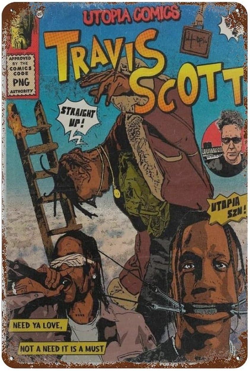 Home Bar Shelf - Travis-Scott Posters Vintage Bathroom and Bathtub