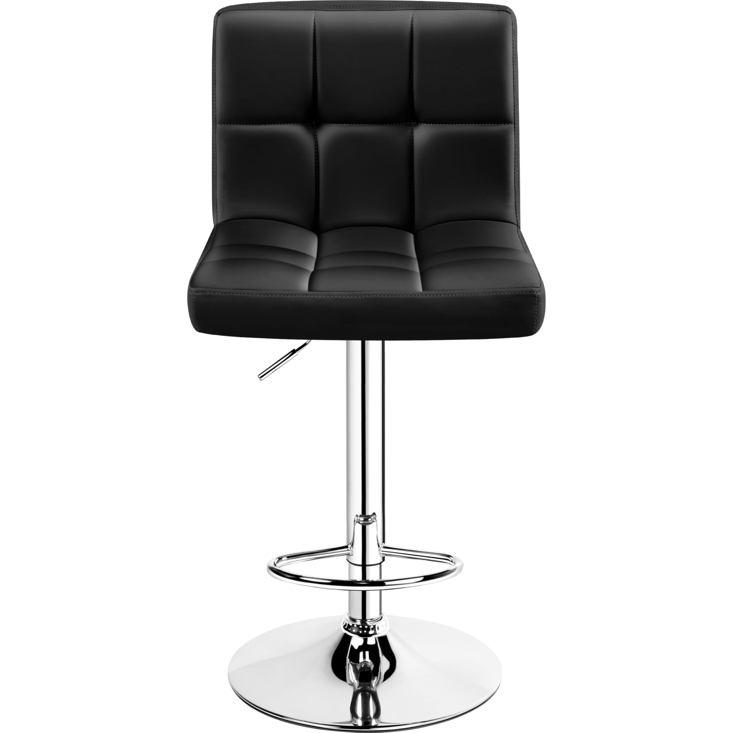 Home Bar Stools - Modern Adjustable Bar Stools, PU Leather