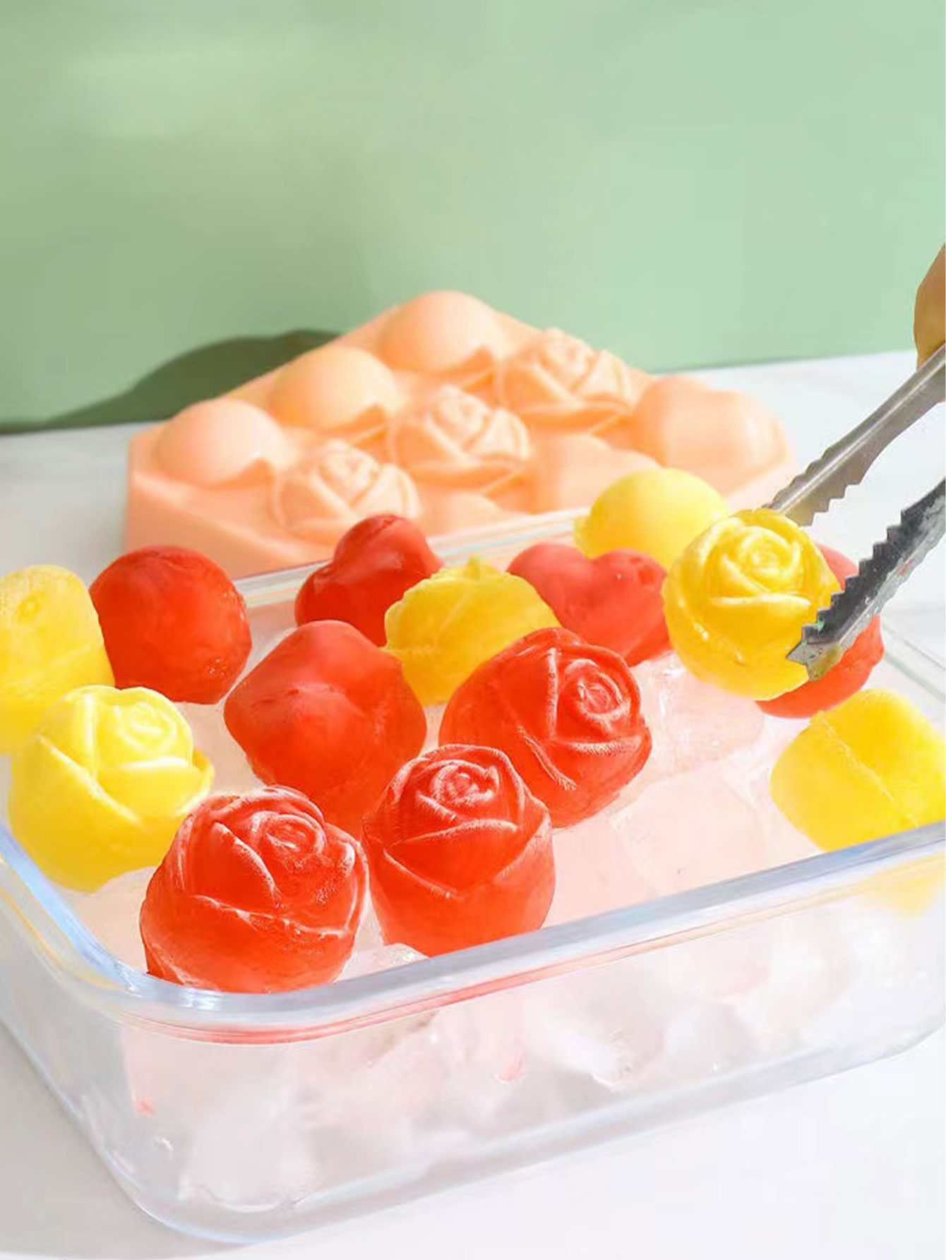 Rose Ice Cube Mold Food-Grade  - Ice Mold Sphere review and price