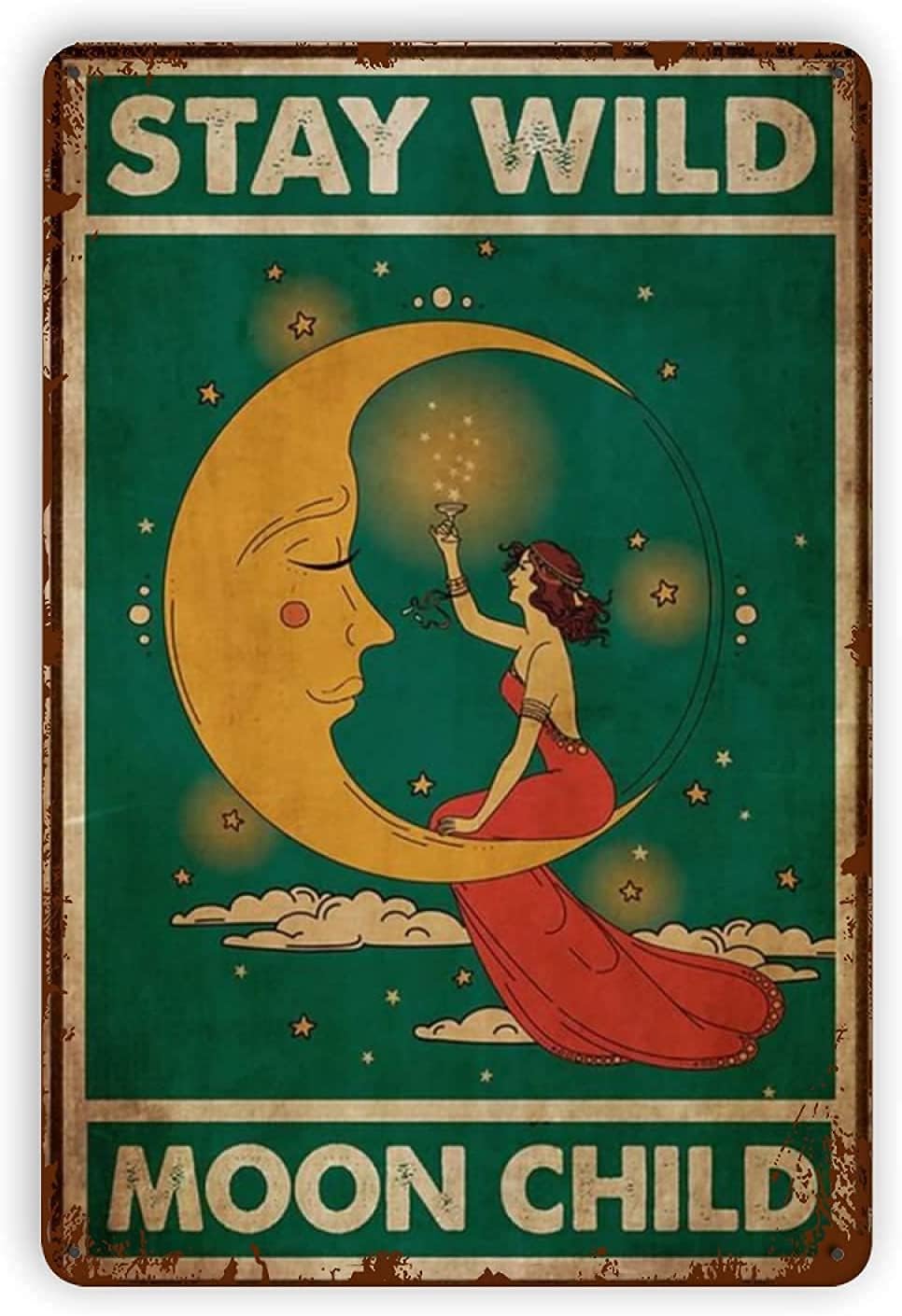 Beautiful Women Moon Metal Sig - Home Bar And Restaurant review and price