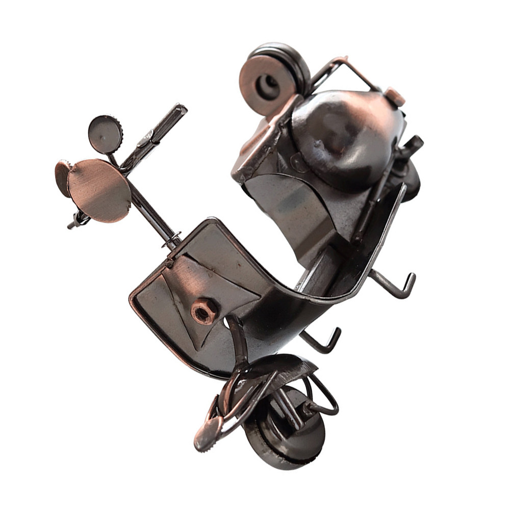 Retro Iron Motorcycle Sculptur - Home Bar Shelf review and price