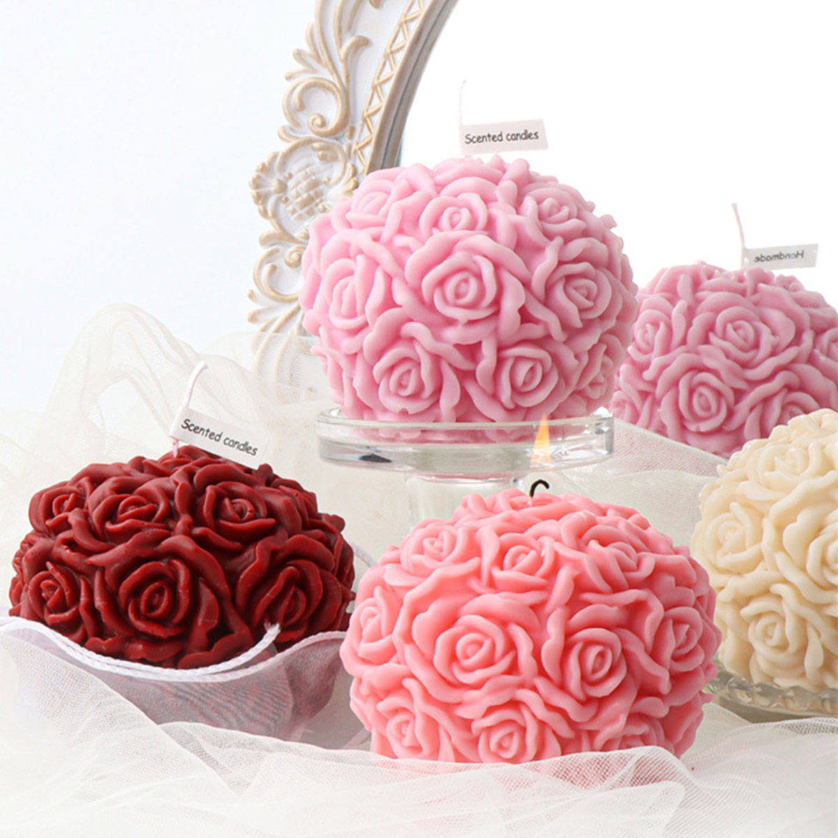 Multi Size Flower Series Candl - Ice Mold Sphere review and price