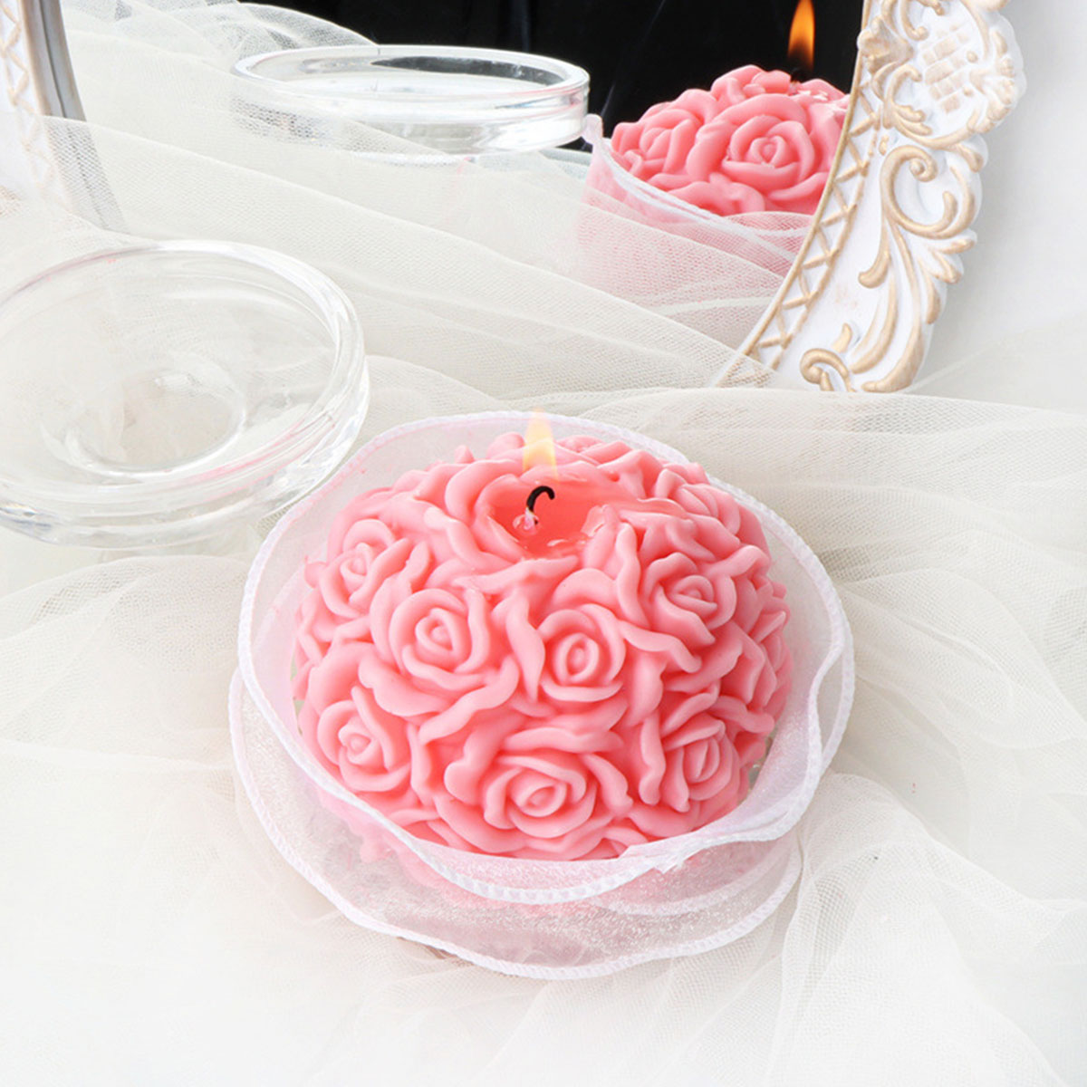 Multi Size Flower Series Candl - Ice Mold Sphere review and price