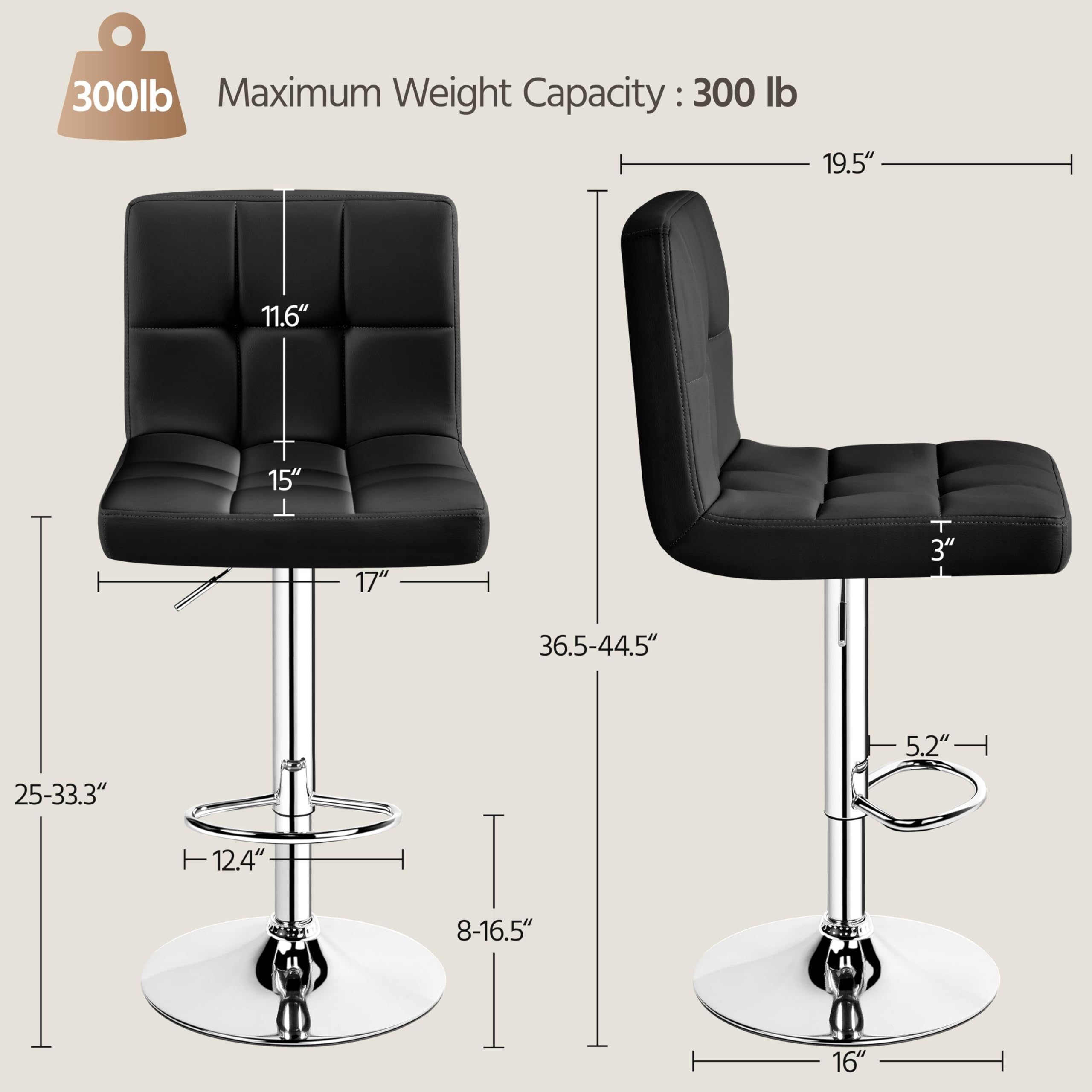 Modern Adjustable Bar Stools,  - Home Bar Stools review and price