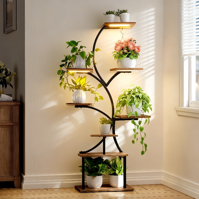 8-Tier Metal Indoor Plant Stan - Home Bar Shelf review and price