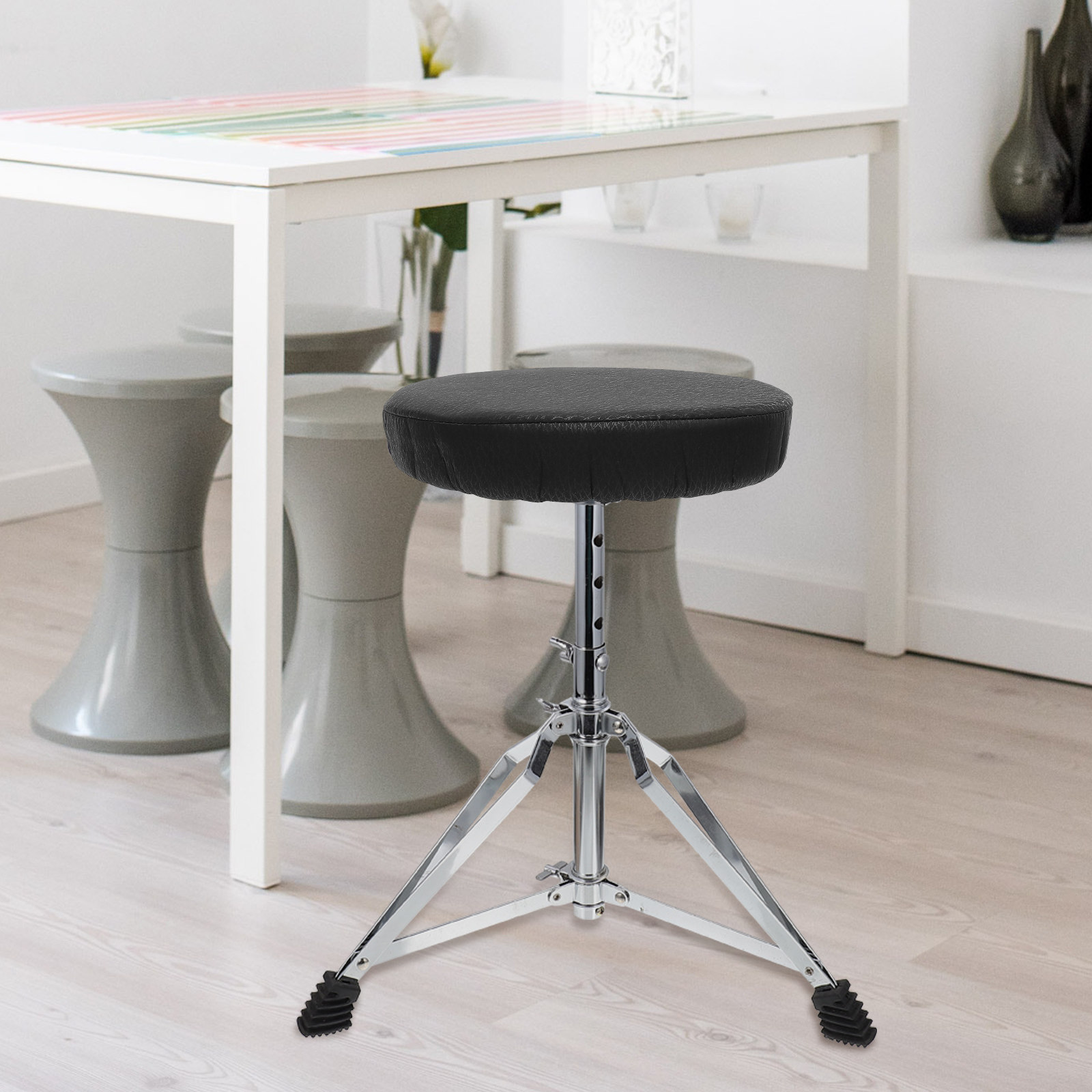 Super Round Stool Cover Black  - Home Bar Stools review and price