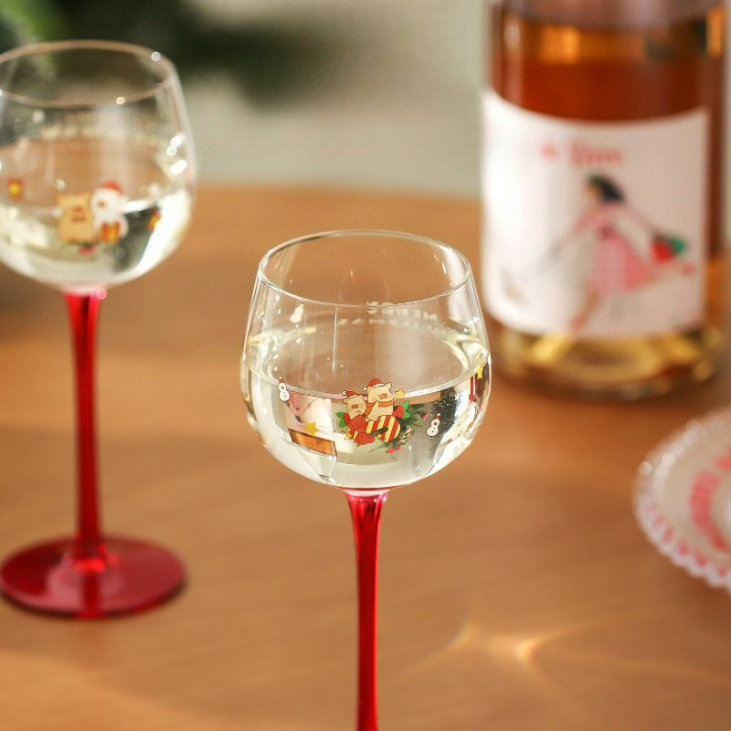Lulu Pig Wine Glass Luxury Gob - Home Bar Set review and price