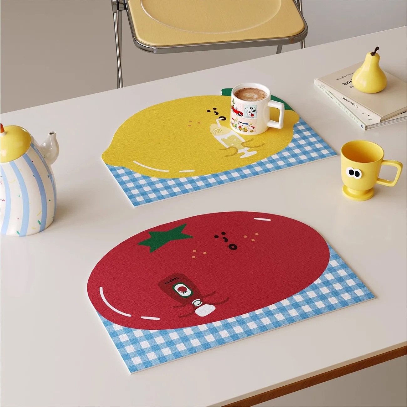 Cartoon Leather Water Proof He - Bar Mat Rubber review and price